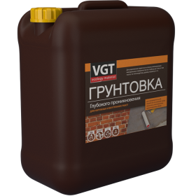 Грунт Глубокопроникающий VGT ВД-АК-0301 1кг Акриловый для Наружных и Внутренних Работ / ВГТ Грунт.