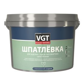 Шпатлевка Облегченная для Заделки Стыков Гипсокартона VGT 3кг Полимерная с Пониженной Усадкой / ВГТ.