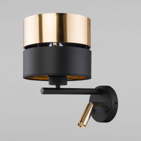 Настенный Светильник Eurosvet 2579 Hilton Black Gold Черный, Золото / Евросвет.