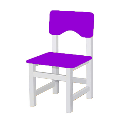 РК-54 Стул МДФ нерегулируемый "Фиолетовый"