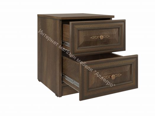 Тумба прикроватная 06.34 Габриэлла New, Дуб кальяри/Дуб коньяк