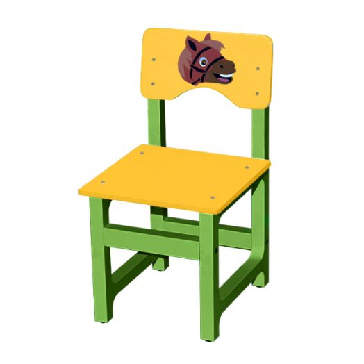 РК-54УФ024 Стул МДФ нерегулируемый  с трафаретным рисунком