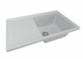 Мойка Ника ML-GM19 с Крылом, Серая (310), 495*750*200ММ.