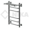 Полотенцесушитель Ника ЛТ (Г) ВП-60/60/66 с Полочкой Водяной с Боковым Подключением.