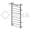 Полотенцесушитель Ника ЛТ (Г) ВП-100/40/46 с Полочкой Водяной с Боковым Подключением.