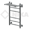 Полотенцесушитель Ника ЛВ (Г) ВП-60/40/46 с Полочкой Водяной с Боковым Подключением.