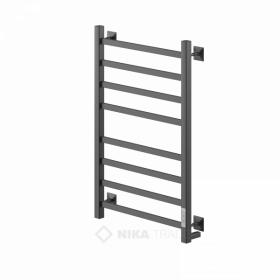 Полотенцесушитель Ника STEP-1 80/40 Черный Матовый.