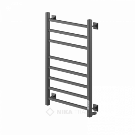 Полотенцесушитель Ника STEP-2 80/40 Черный Матовый.