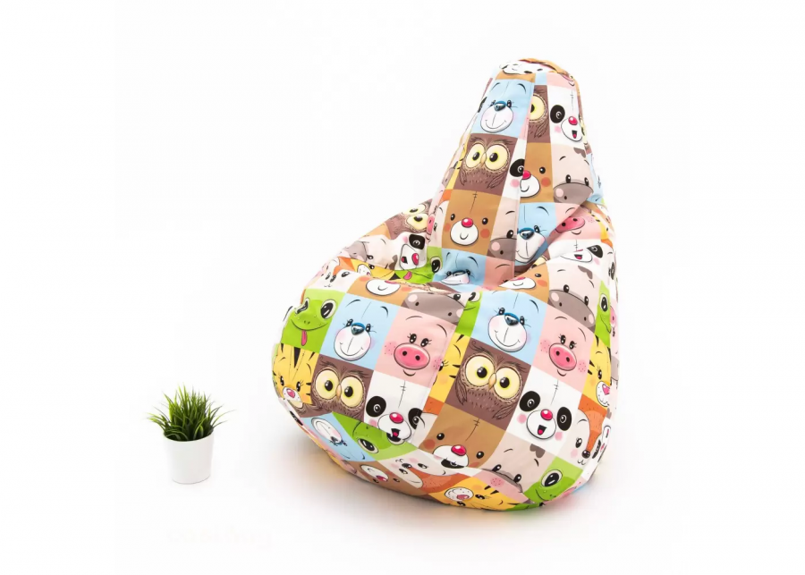 Кресло-Груша "Мордашки"