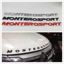 Надпись на капот MONTERO SPORT, 3 варианта цвета