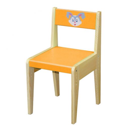 РК-М10-УФ012 Стул из фанеры регулируемый "Вырастайка"