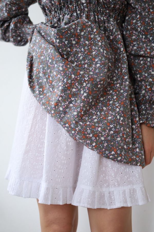 Подъюбник из хлопкового шитья