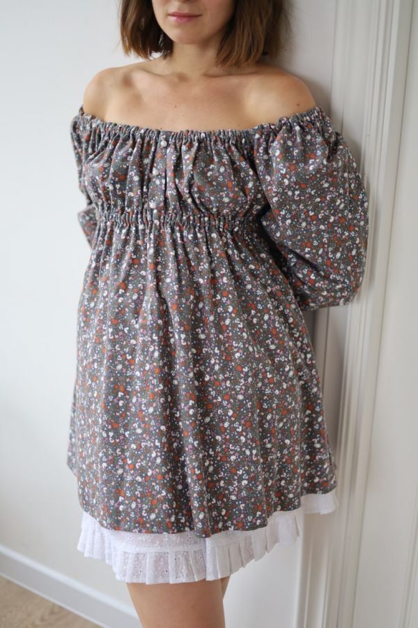 Подъюбник из хлопкового шитья