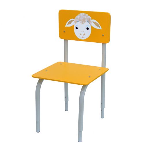 РК-2-213 Стул на металлокаркасе/МДФ регулируемый