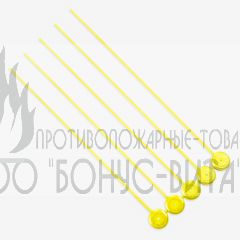 Универсальная номерная пломба "Стандарт", 175мм (желтая)