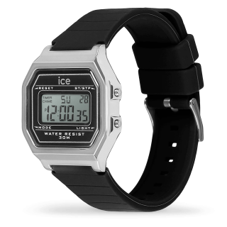 Наручные часы  Ice-Watch Ice Digit Retro - Black Silver