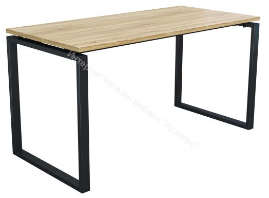 Стол компьютерный Янтарь 55.08-01, Дуб сонома/Черный