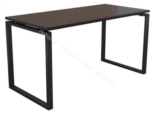 Стол компьютерный Янтарь 55.08-01, Венге/металл Чёрный