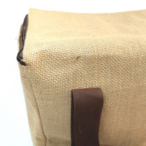 Сумка-холодильник из джута