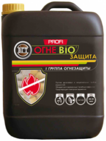 Огнебиозащита для Древесины PROFI ВГТ 5кг 1 Группа Защиты для Внутренних Работ и Фасадов.
