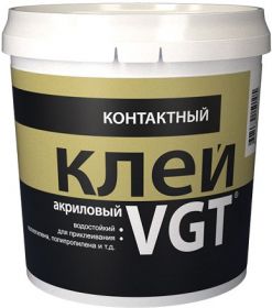 Клей Контактный ВГТ 10кг для Полиэтилена, Полипропилена Акриловый.