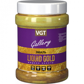 Эмаль Жидкие Металлы VGT Liquid Gold Жидкое Золото 0.23кг ВД-АК-1179 Универсальная / ВГТ.