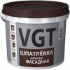 Шпатлевка Фасадная VGT 18кг до 7 мм Акриловая, Водостойкая, Малоусадочная / ВГТ Шпатлевка.