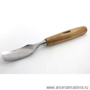 Резец ПРОФИ по дереву 100 х 30 мм (изогнутый резец N7, профиль острый 8274 х 30) Narex Profi 827430