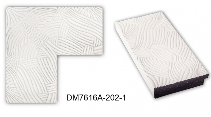 Зеркало в раме на стену для дома в прихожую спальню коридор, настенное  Snow white pattern 60х174 см белое