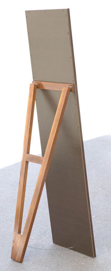 Напольное зеркало в раме на подставке в рост в прихожую спальню коридор Rust 45х169 см коричневый