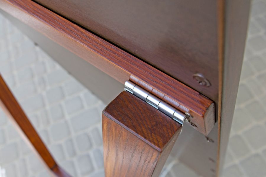 Напольное зеркало в раме на подставке в рост в прихожую спальню коридор Rust 45х169 см коричневый