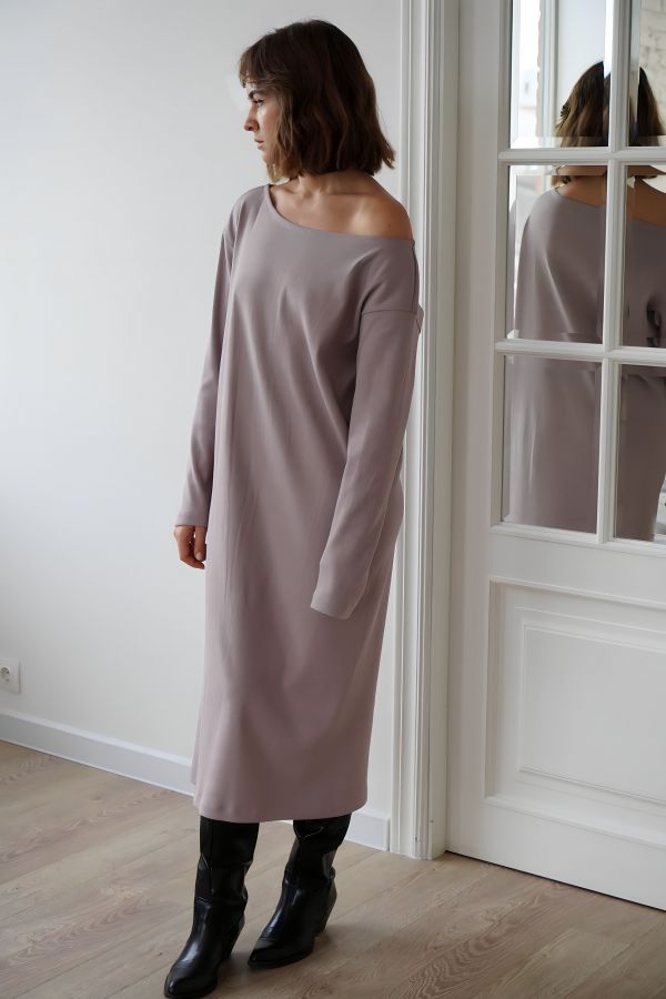 Платье Nebbia бесшовное туман