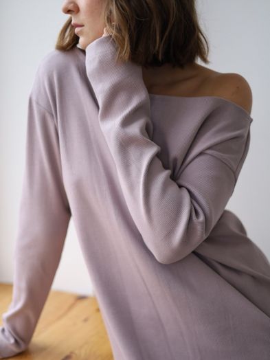 Платье Nebbia бесшовное туман