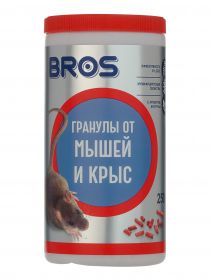 Гранулы от крыс и мышей BROSS