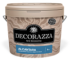 Декоративное Покрытие Замша Decorazza Alcantara 1л ALC 010, Имитирующее Натуральную Кожу / Декоразза Алкантара.