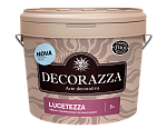 Краска-Песчаные Вихри Decorazza Lucetezza Nova 5л LC 11-204 с Эффектом Перламутровых Песчаных Вихрей / Декоразза Лучетезза Нова.