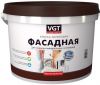 Краска Фасадная VGT ВД-АК-1180 45кг Долговечная, Белоснежная, Акриловая, Матовая / ВГТ Фасадная