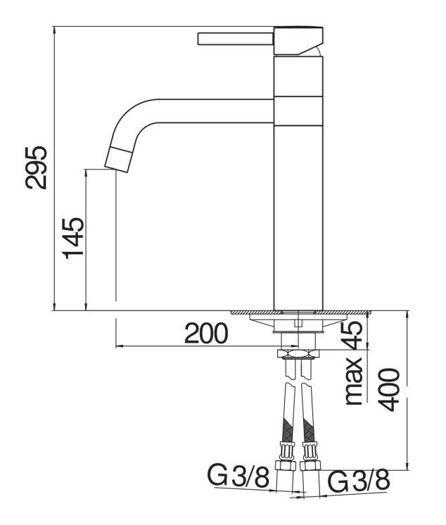 Смеситель для кухни Nobili OZ OZ713/T5 схема 2