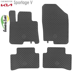 Коврики салона KIA Sportage V Gumarny Zubri (Чехия) - арт 222674-2