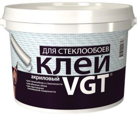 Клей для Стеклообоев ВГТ 10кг Акриловый / VGT