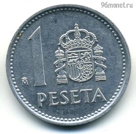 Испания 1 песета 1987