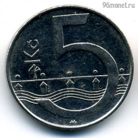 Чехия 5 крон 2015