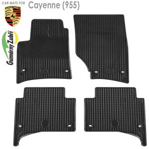 Коврики салона Porsche Cayenne 955 Gumarny Zubri (Чехия) - арт 212747-2