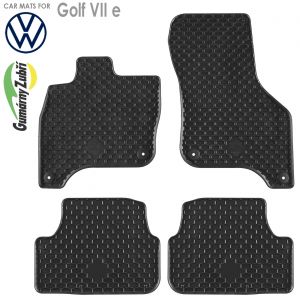 Коврики салона Volkswagen Golf VII E-Golf Gumarny Zubri (Чехия) - арт 222654