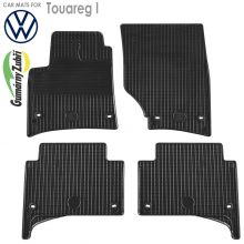 Коврики Volkswagen Touareg I от 2002 - 2010 в салон резиновые Gumarny Zubri (Чехия) - 4 шт.