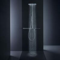 Душевая система с тропическим душем Hansgrohe AXOR ShowerSolutions 27984000 схема 2