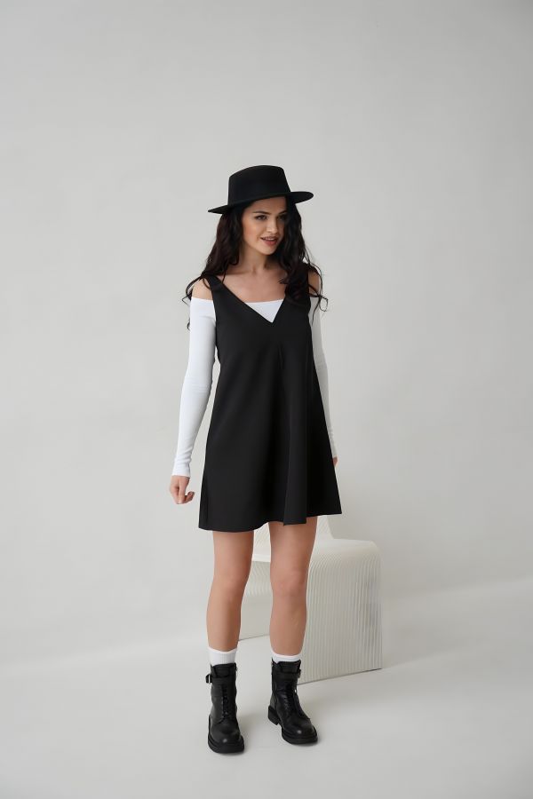 Топ с открытыми плечами белый