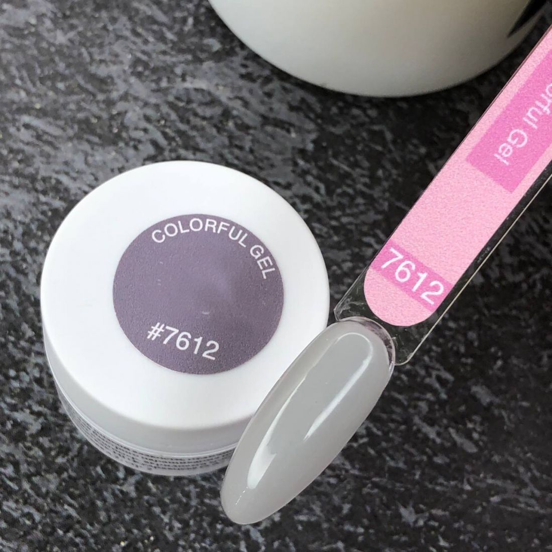 Гель цветной для наращивания ногтей, 15 мл, арт. 7612