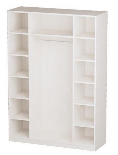 Шкаф для одежды 06.39 Габриэлла, четырёхдверный, Вудлайн кремовый/Сандал белый/патина