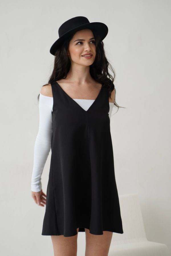 Платье Agio черное